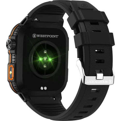 West Point 2.1 Inches IPS Display Trek Smart Watch, IP68 Waterproof, 600mAh Battery, BT Calling, WP-5005