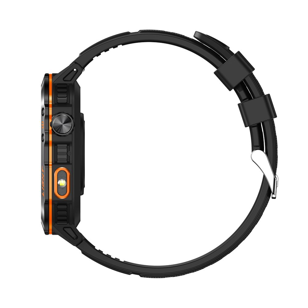 West Point 2.1 Inches IPS Display Trek Smart Watch, IP68 Waterproof, 600mAh Battery, BT Calling, WP-5005