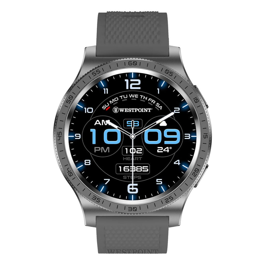 West Point Revolve Smart Watch WP-5010 – 1.43" AMOLED | BT Calling | IP67 Waterproof